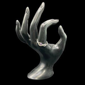 Sterling Silver Infinity Heart Promise Ring